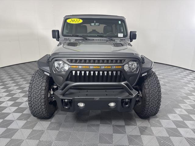 used 2022 Jeep Wrangler Unlimited car, priced at $38,093