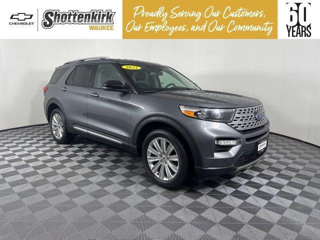 used 2022 Ford Explorer car, priced at $33,895