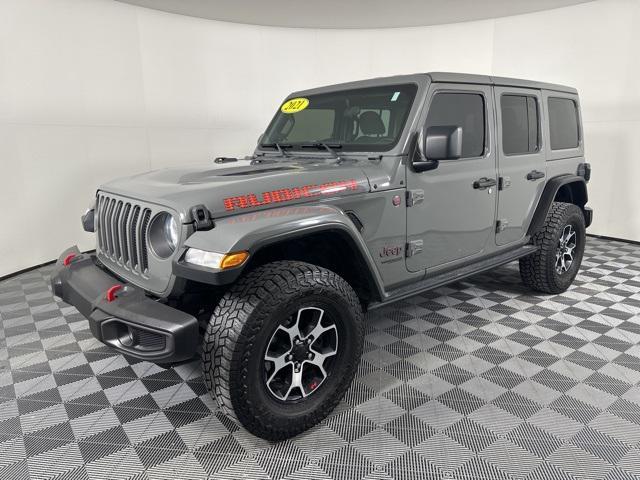 used 2021 Jeep Wrangler Unlimited car, priced at $25,782