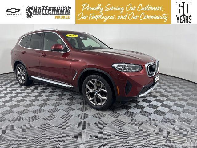 used 2022 BMW X3 car, priced at $32,921