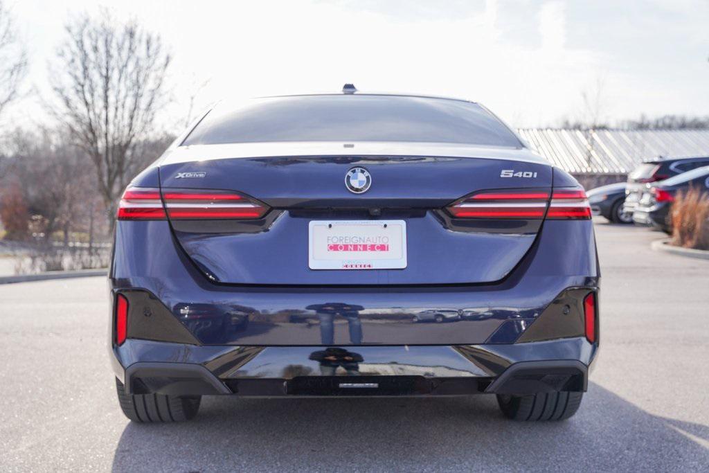 used 2024 BMW 540 car, priced at $49,500