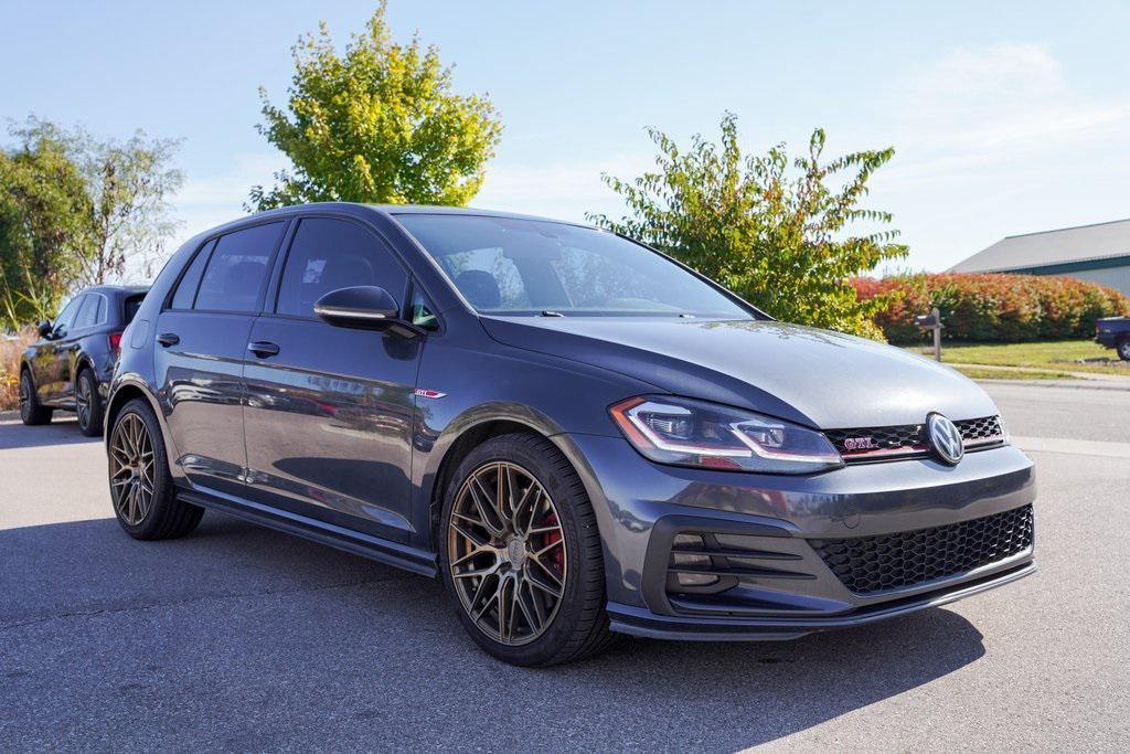 used 2020 Volkswagen Golf GTI car, priced at $17,785