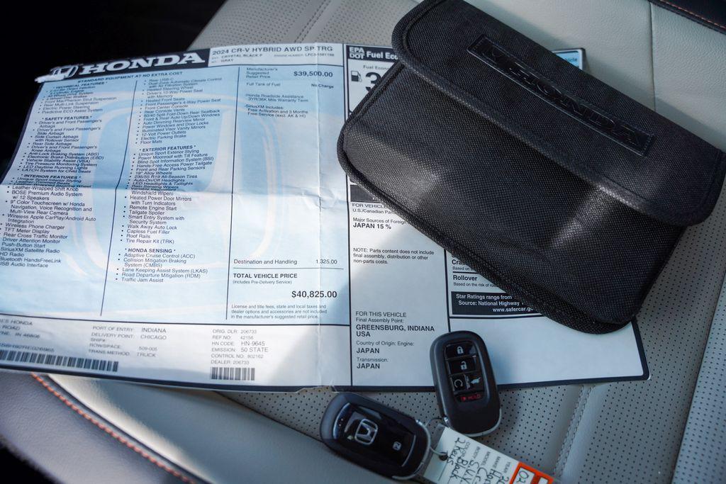 used 2024 Honda CR-V Hybrid car, priced at $33,999