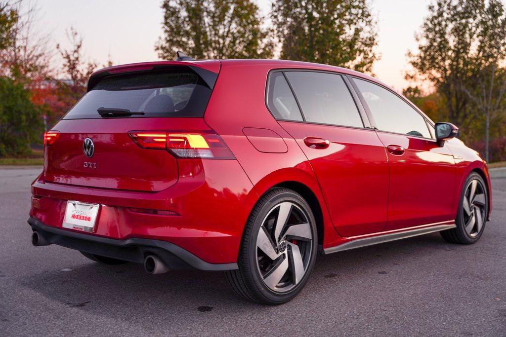 used 2022 Volkswagen Golf GTI car, priced at $20,000