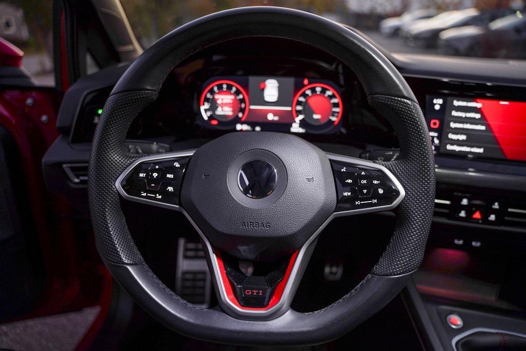 used 2022 Volkswagen Golf GTI car, priced at $20,000
