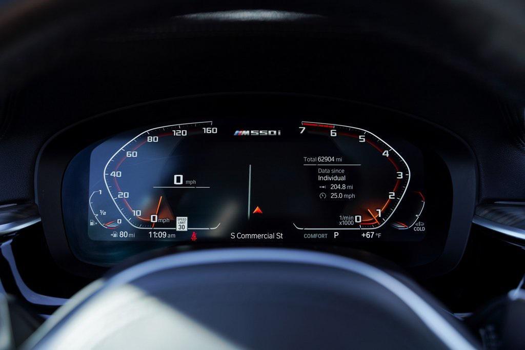 used 2021 BMW M550 car, priced at $40,000