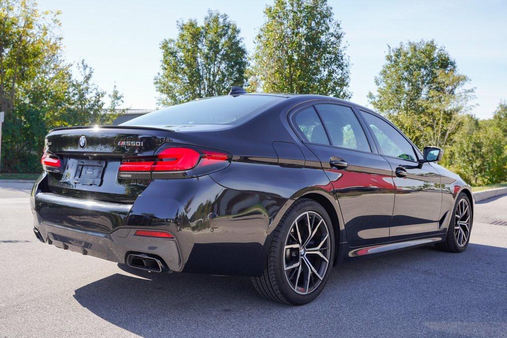 used 2021 BMW M550 car, priced at $40,000
