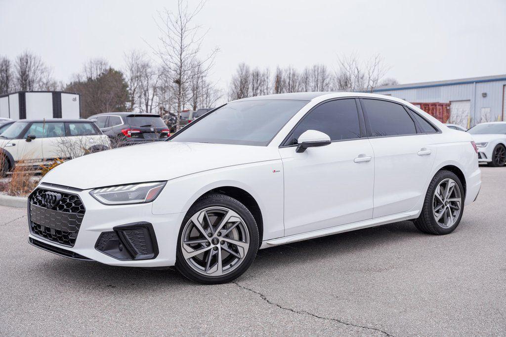 used 2021 Audi A4 car, priced at $23,950
