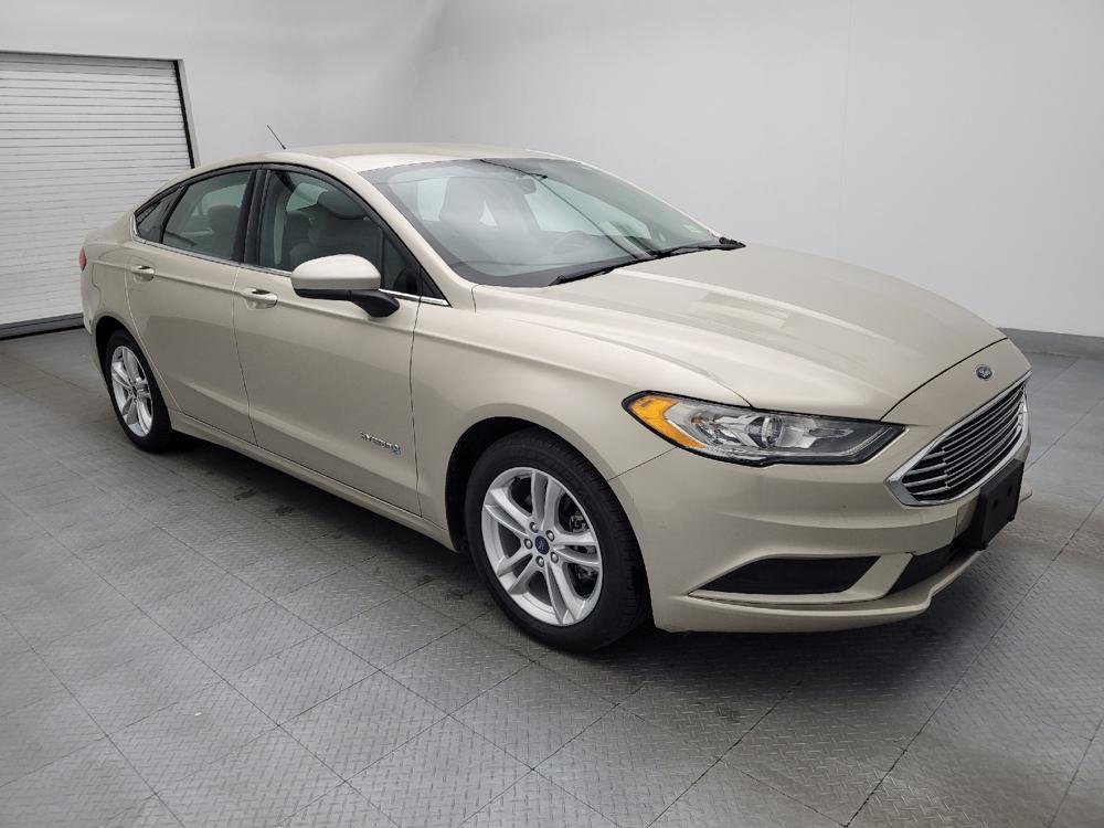 used 2018 Ford Fusion Hybrid car, priced at $17,895