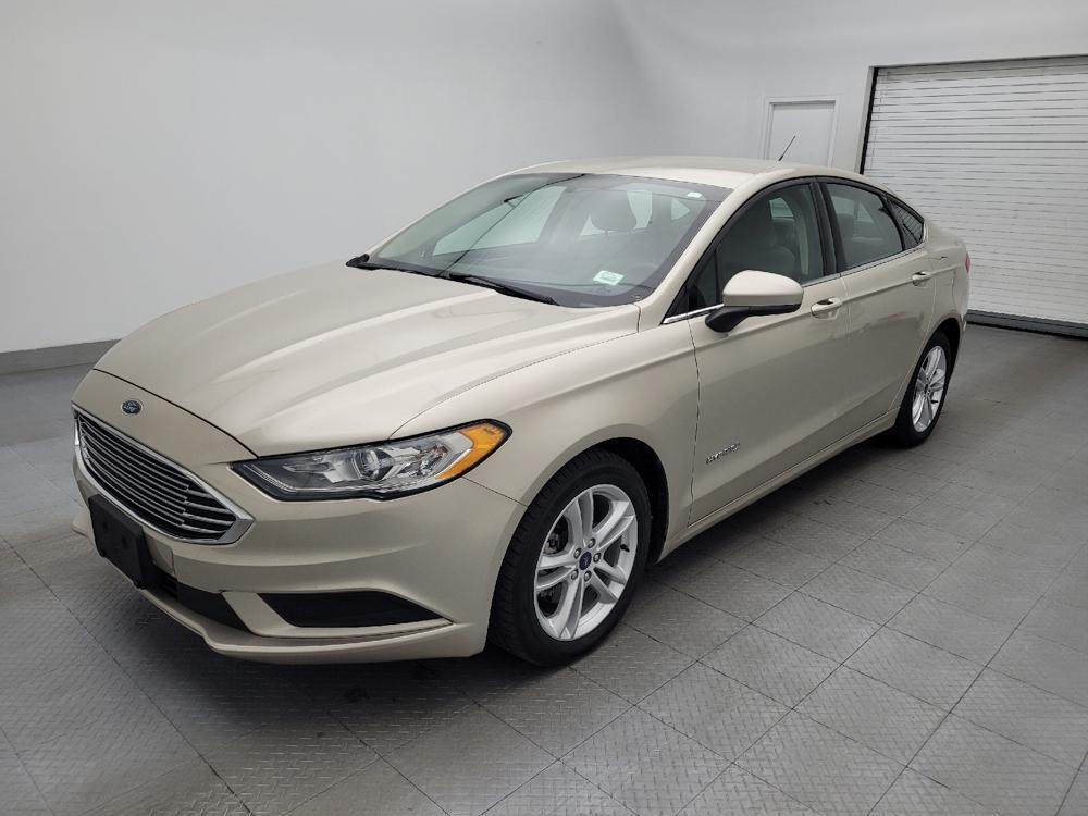 used 2018 Ford Fusion Hybrid car, priced at $17,895