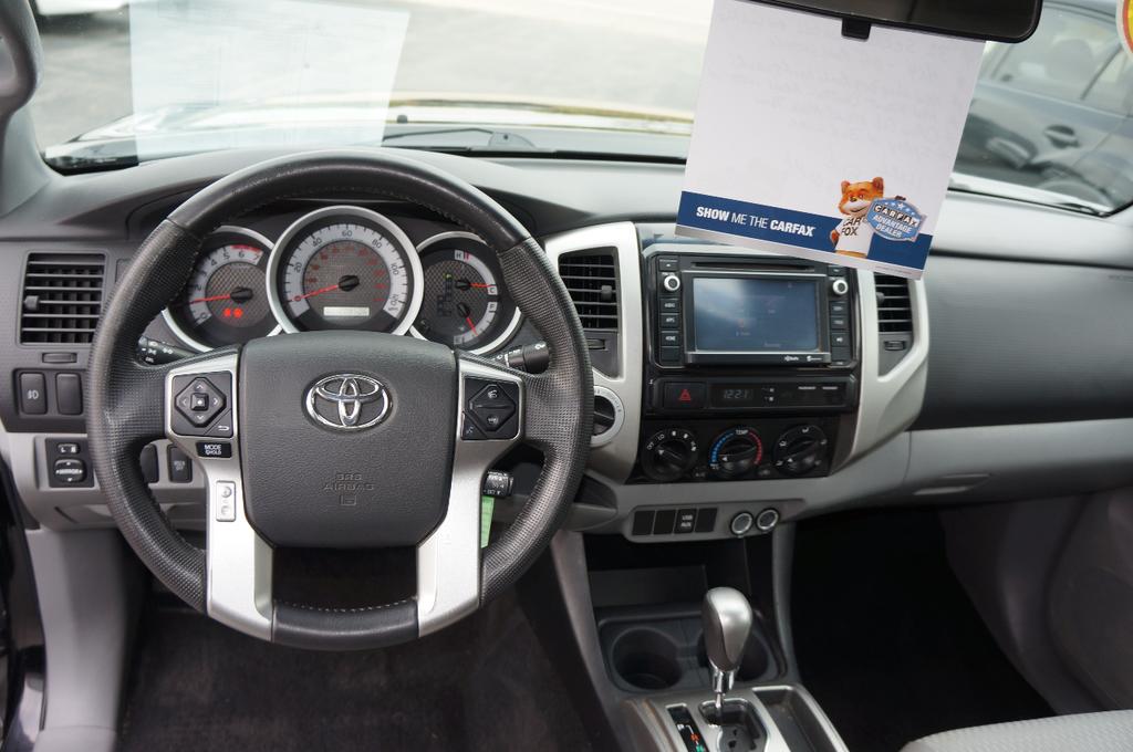 2014 black Toyota Tacoma