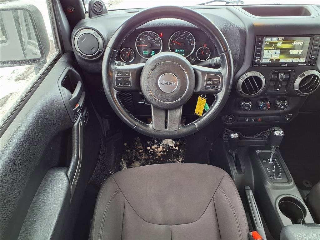 used 2014 Jeep Wrangler Unlimited car, priced at $15,750