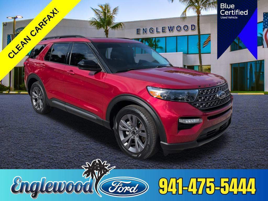 used 2022 Ford Explorer car, priced at $26,559
