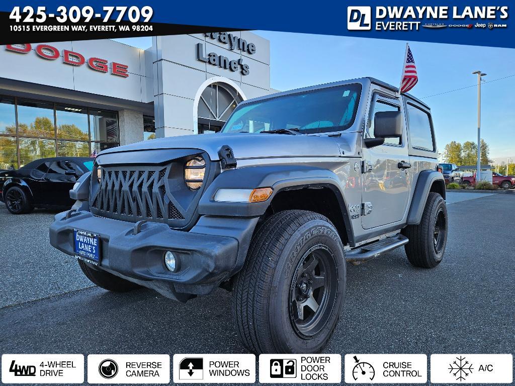 used 2020 Jeep Wrangler car, priced at $23,756