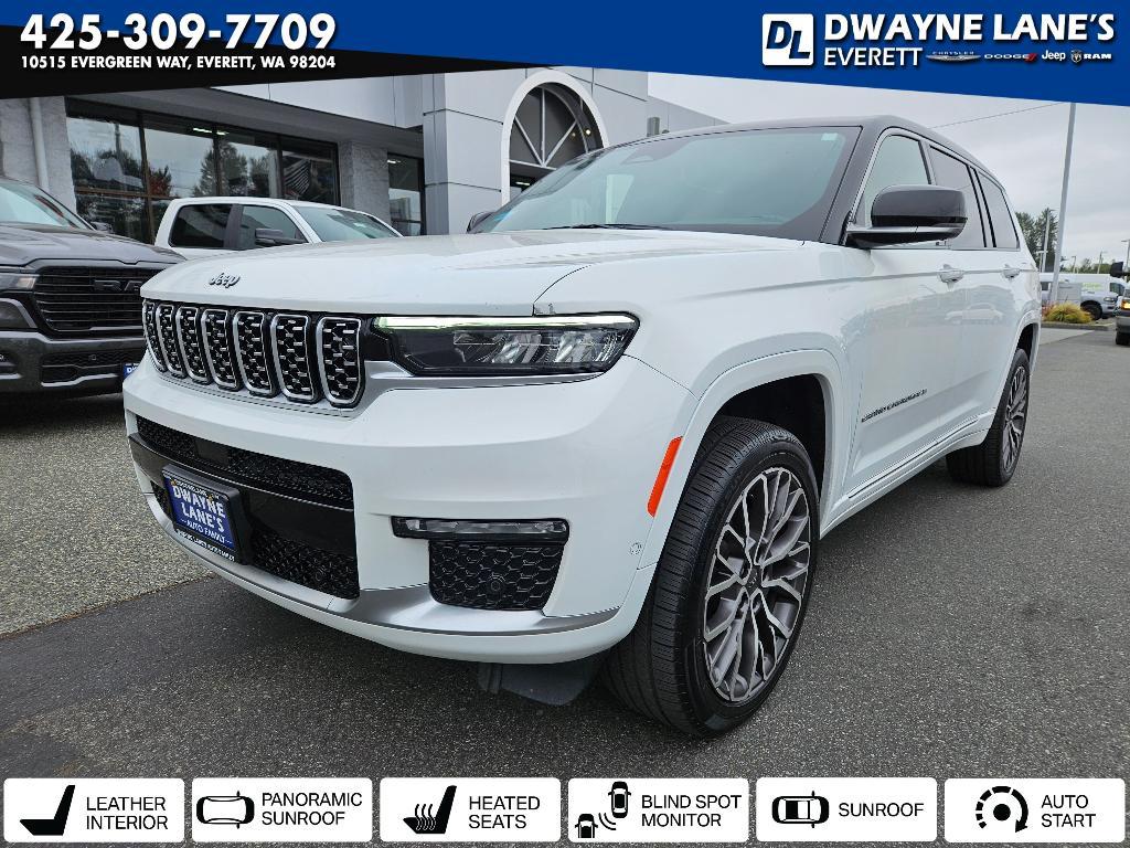 used 2021 Jeep Grand Cherokee L car, priced at $30,757