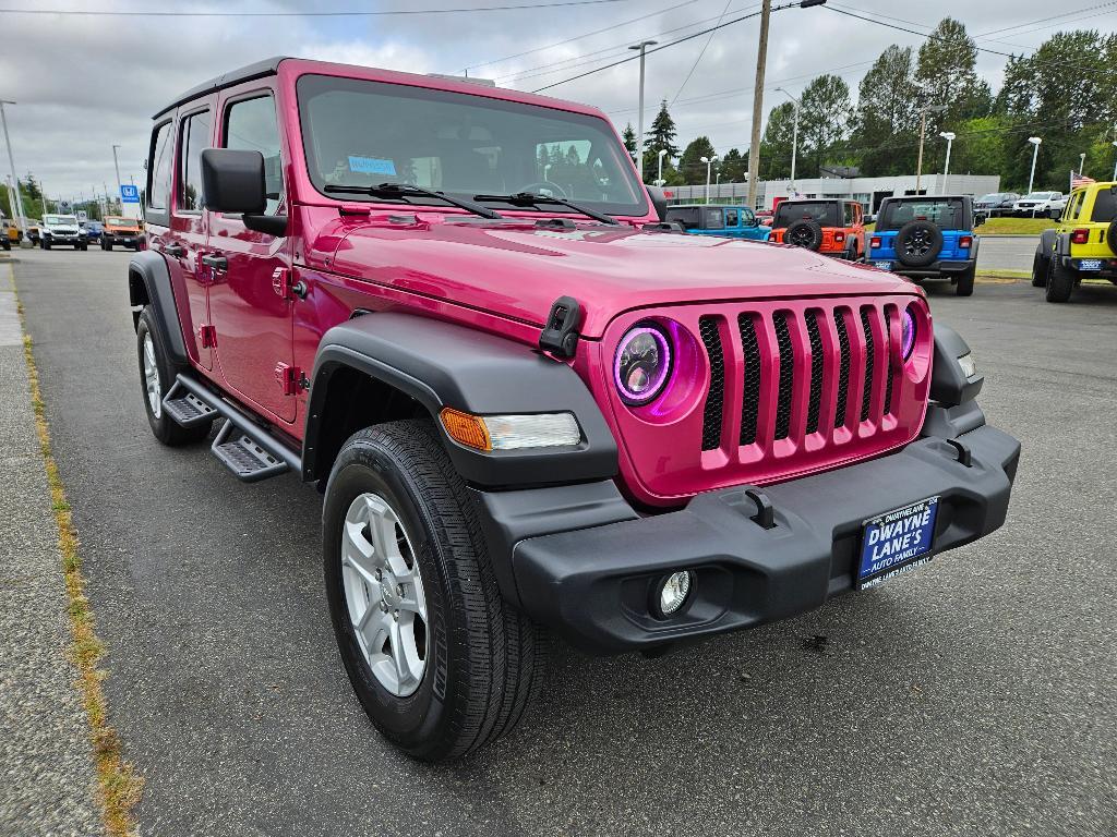 used 2022 Jeep Wrangler Unlimited car, priced at $29,941