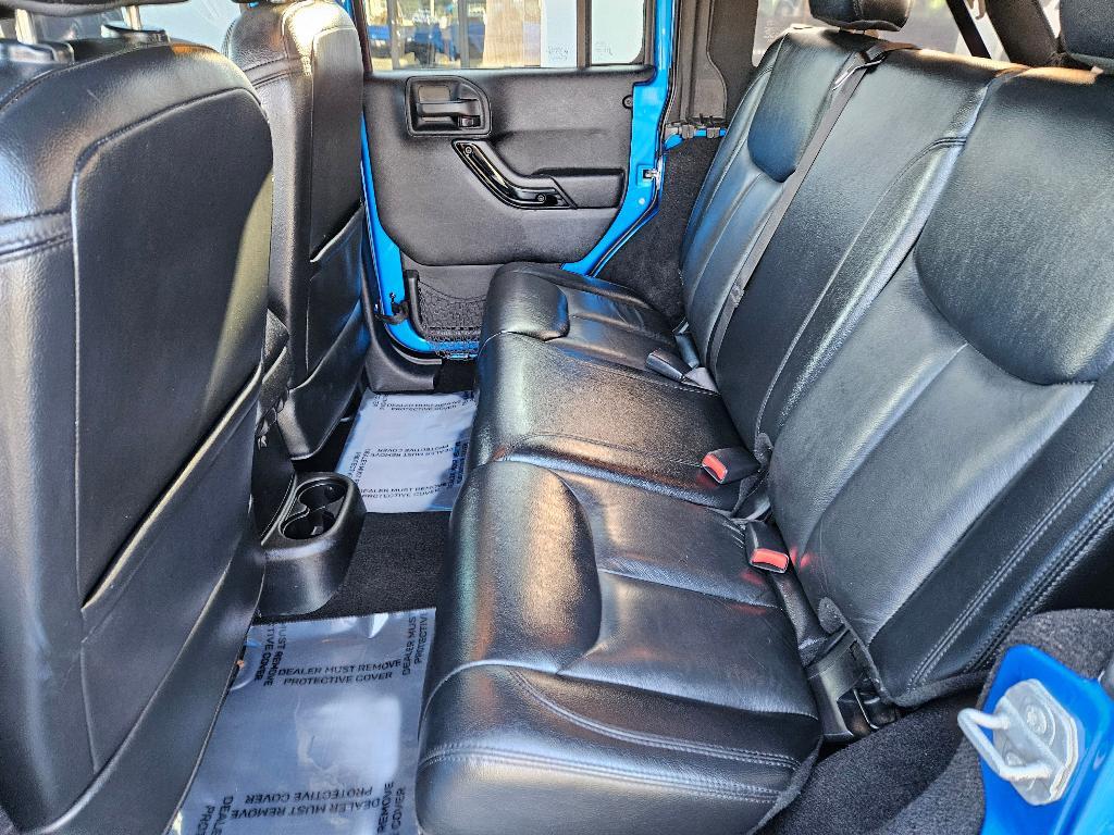 used 2015 Jeep Wrangler Unlimited car, priced at $19,576