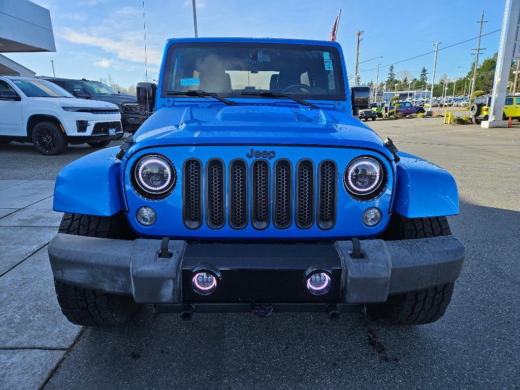 used 2015 Jeep Wrangler Unlimited car, priced at $19,576