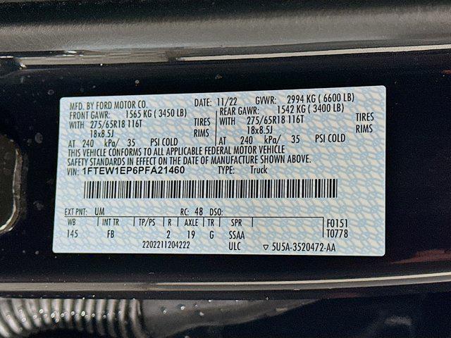 used 2023 Ford F-150 car, priced at $37,496