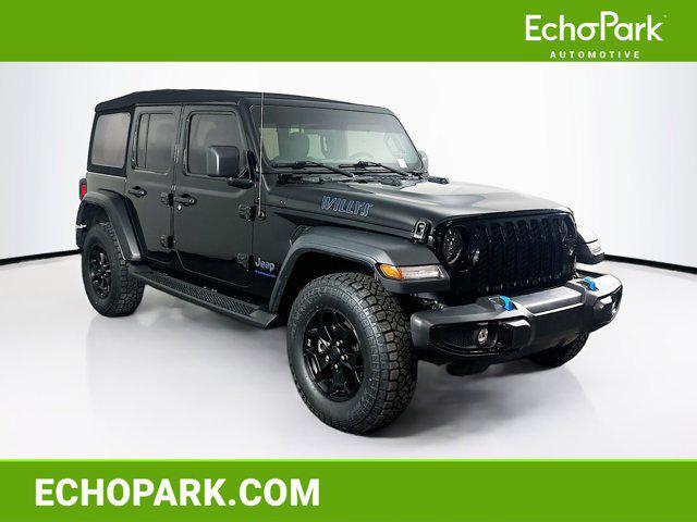 used 2023 Jeep Wrangler 4xe car, priced at $28,886
