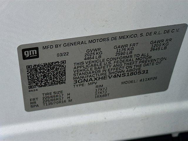 used 2022 Chevrolet Equinox car, priced at $18,496