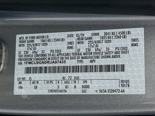 used 2024 Ford Escape car, priced at $17,987