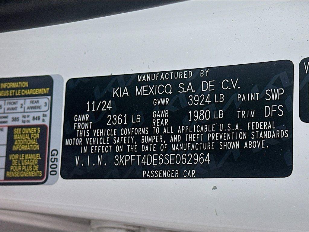used 2025 Kia K4 car, priced at $19,896