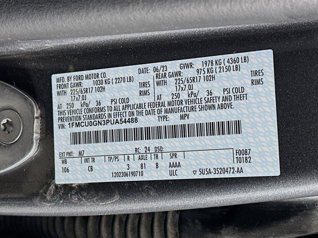 used 2023 Ford Escape car, priced at $18,996