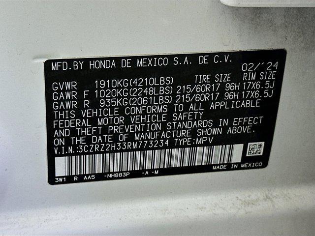 used 2024 Honda HR-V car, priced at $22,496