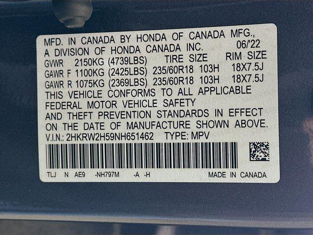 used 2022 Honda CR-V car, priced at $21,497