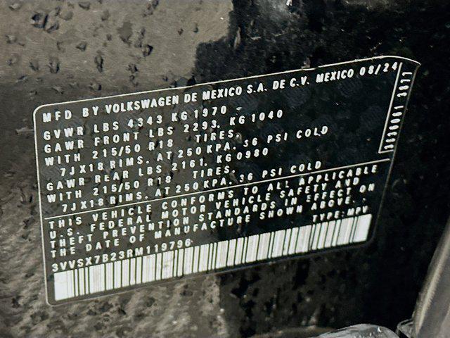 used 2024 Volkswagen Taos car, priced at $19,496