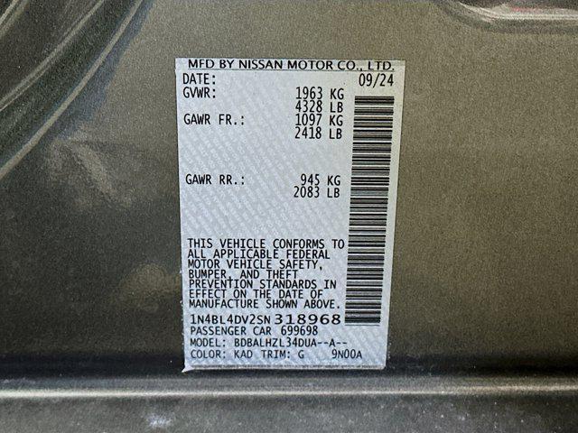 used 2025 Nissan Altima car, priced at $18,497