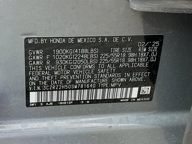 used 2025 Honda HR-V car, priced at $25,487