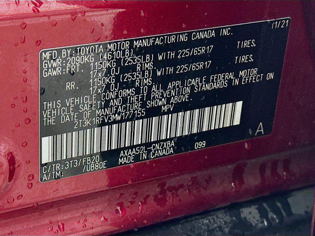 used 2021 Toyota RAV4 car, priced at $20,496