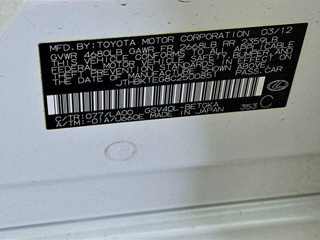 used 2012 Lexus ES 350 car, priced at $13,497