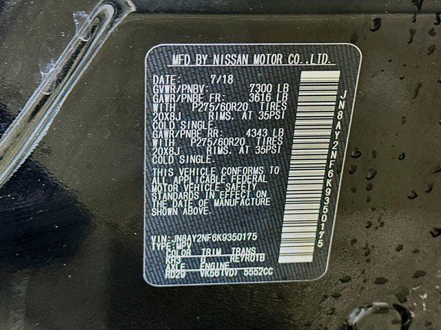 used 2019 Nissan Armada car, priced at $14,497