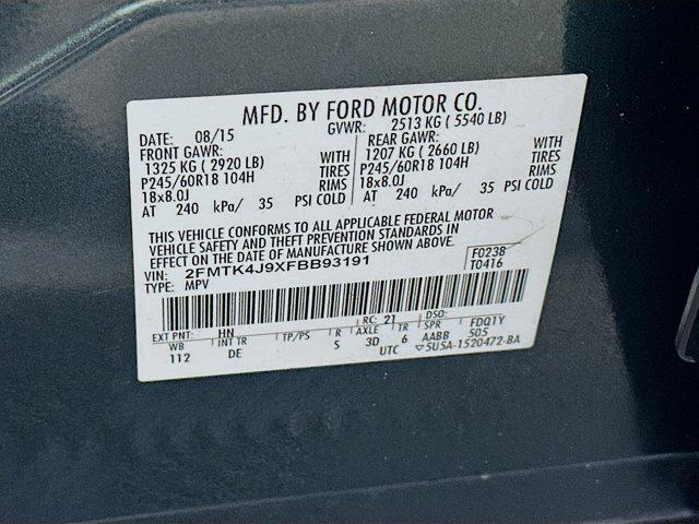 used 2015 Ford Edge car, priced at $9,895