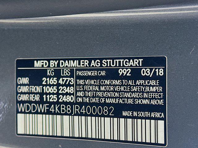 used 2018 Mercedes-Benz C-Class car, priced at $14,196