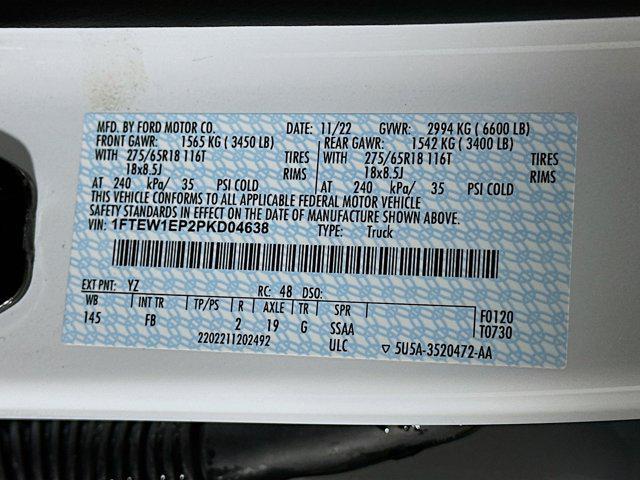 used 2023 Ford F-150 car, priced at $36,996