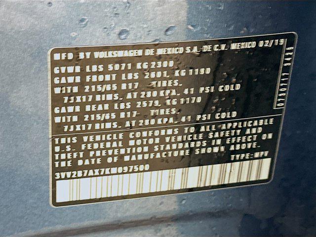 used 2019 Volkswagen Tiguan car, priced at $14,996