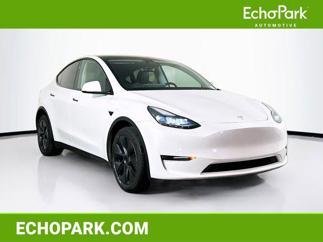 used 2025 Tesla Model Y car, priced at $36,996