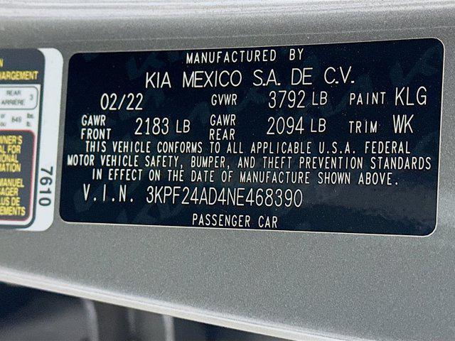 used 2022 Kia Forte car, priced at $16,237
