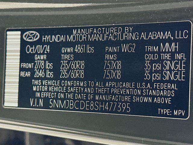 used 2025 Hyundai Tucson car, priced at $20,897