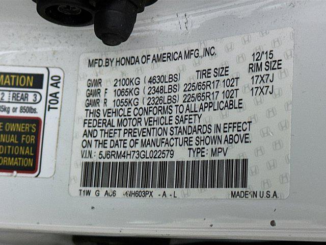 used 2016 Honda CR-V car, priced at $11,987