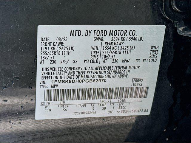 used 2023 Ford Explorer car, priced at $26,797