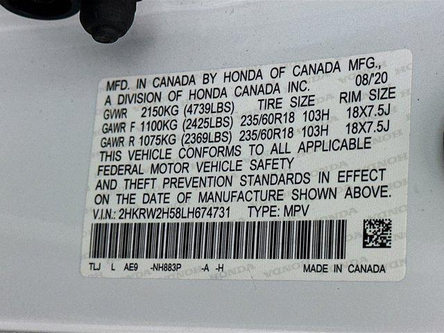 used 2020 Honda CR-V car, priced at $20,487