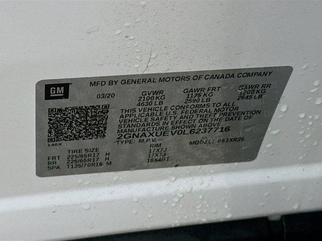 used 2020 Chevrolet Equinox car, priced at $16,997