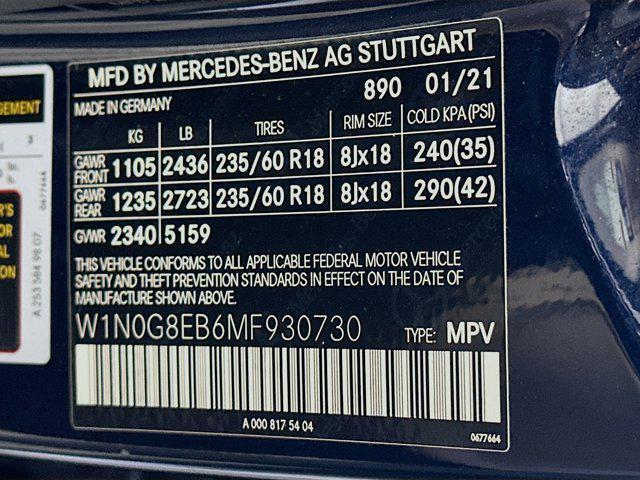 2021 Lunar Blue Metallic Mercedes-Benz GLC 300