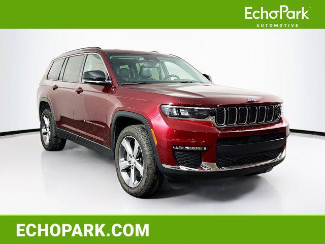 used 2021 Jeep Grand Cherokee L car, priced at $22,487