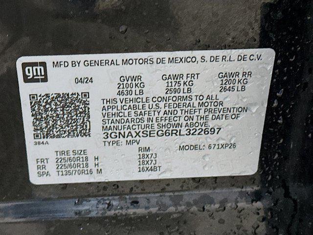 used 2024 Chevrolet Equinox car, priced at $20,496